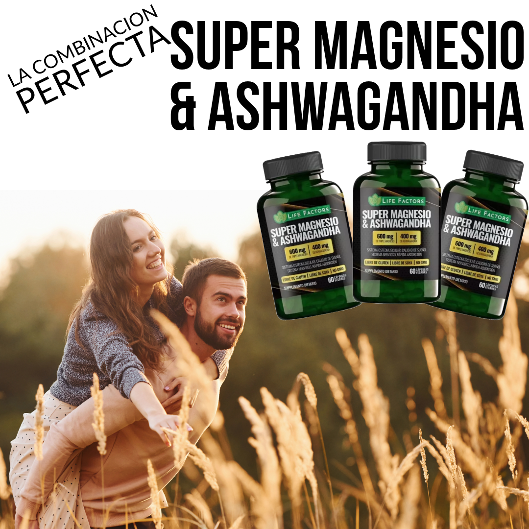 MAGNESIO Y ASHWAGANDHA