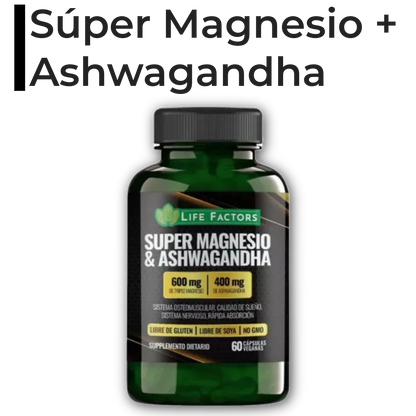 MAGNESIO Y ASHWAGANDHA